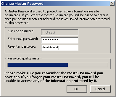 TB Master Password