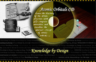 atomic orbitals CD poster