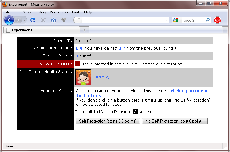 screenshot 2 of econ multiuser game
